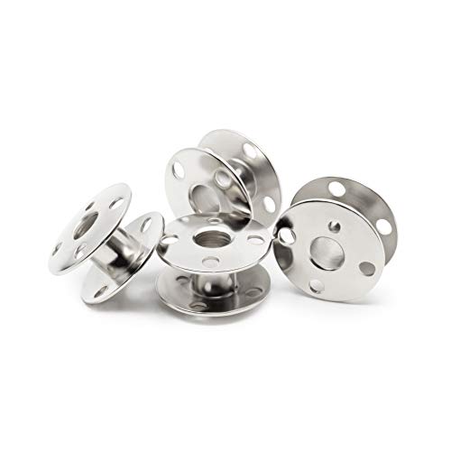 Dritz Class 66 Reusable Bobbins, 4 Count, Metal - Image 4