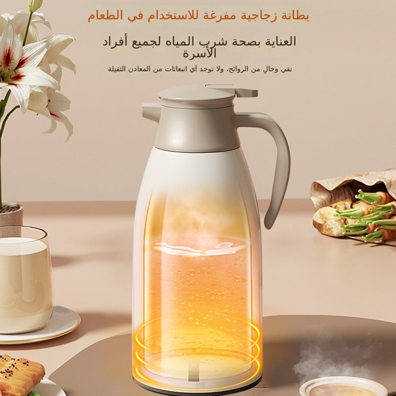 Temp Display Upgrade 2.0L Milk Tea Coffee Flask with Thickened Inner Liner - Image 3