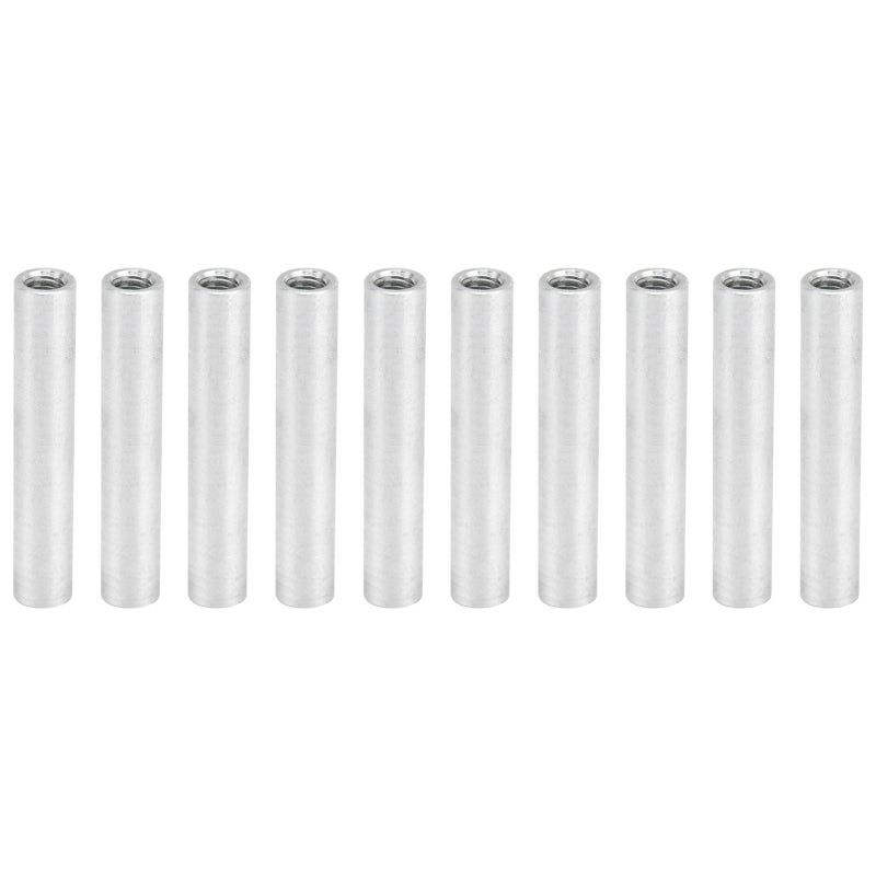Aluminum Alloy Round Standoff 6mm OD Anodized - M4 x 0.7mm Thread - Spacer for Structural Support - Image 1