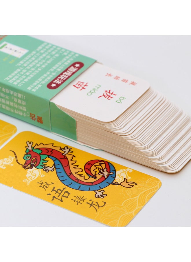 Children's Educational Board Game Idiom Collection Card Parent-child Interactive Game Development Mental Literacy Card Game Card-Color:]  - Image 4