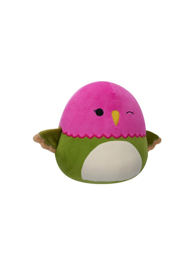 Squishmallows 7.5 inch Little Plush Na Ima Pink N Green Hmngbrd Officially Licensed Kellytoy Plush Toy Colorful Soft Gift for Kids Girls & Boys Washable Squishy Stuff Toy Multicolor All Age  - Image 2