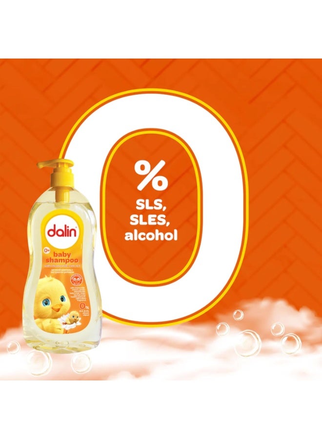 دالين شامبو وغسول للجسم O+ بخلاصة البابونج، تركيبة لا تسبب الدموع، 500 مل - Image 3