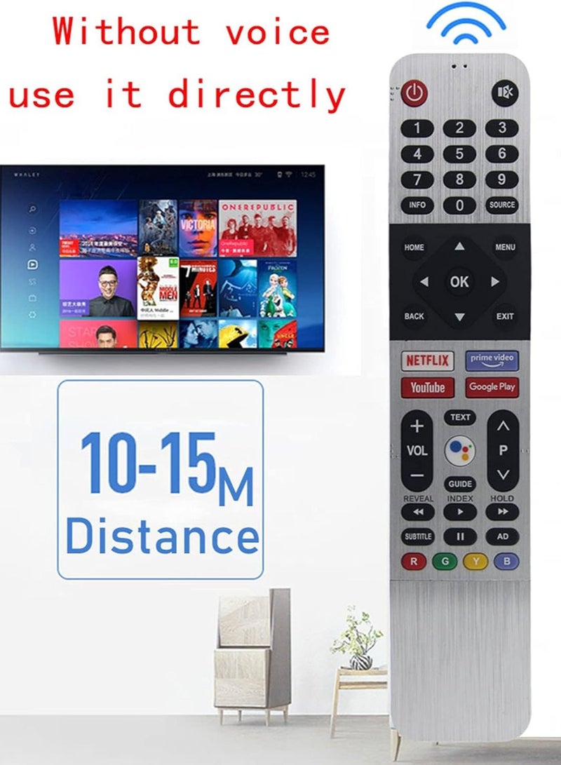 ELTRAZONE New TV Remote Control Replacement for Skyworth Smart LED TV – Compatible with Skyworth Models Without Voice Function – Fits 539C-268935-W000, 539C-268920-W010 – Smart Remote for TB500 Series, No Setup Required, Plug & Play Design - Image 2