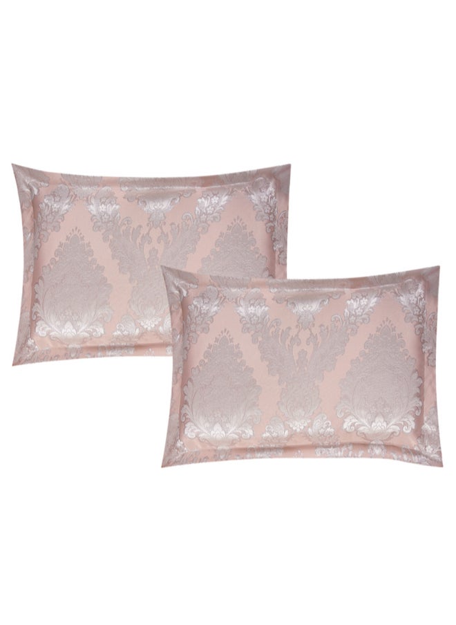 Jacquard Comforter Set With Durable And Soft Fabric Heavy Filling And A Design That Satisfies All Tastes 8 Pieces King Size