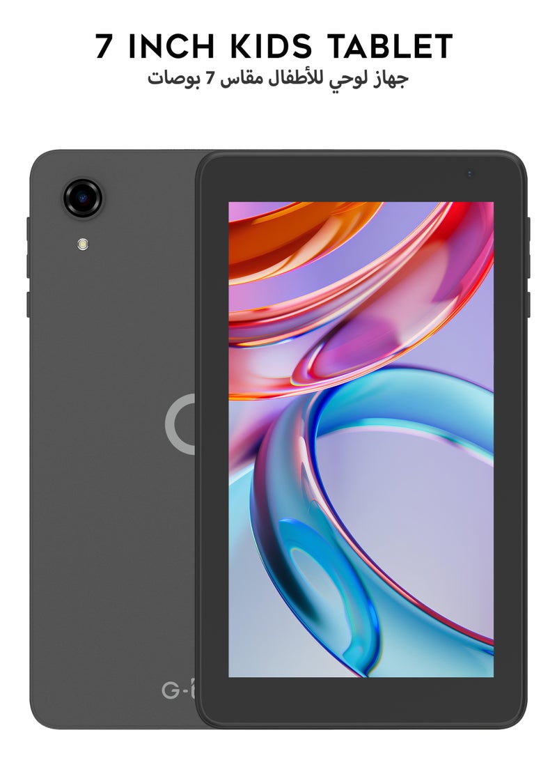G-Tab PAD7 Kids Tablet 7-inch Android 15, 8GB RAM (3GB+5GB Virtual), 64GB Storage, WiFi, Child Mode, IPS Display, 3000mAh Battery, EVA Case, Stylus Pen & Shoulder Strap - Blue - Image 2