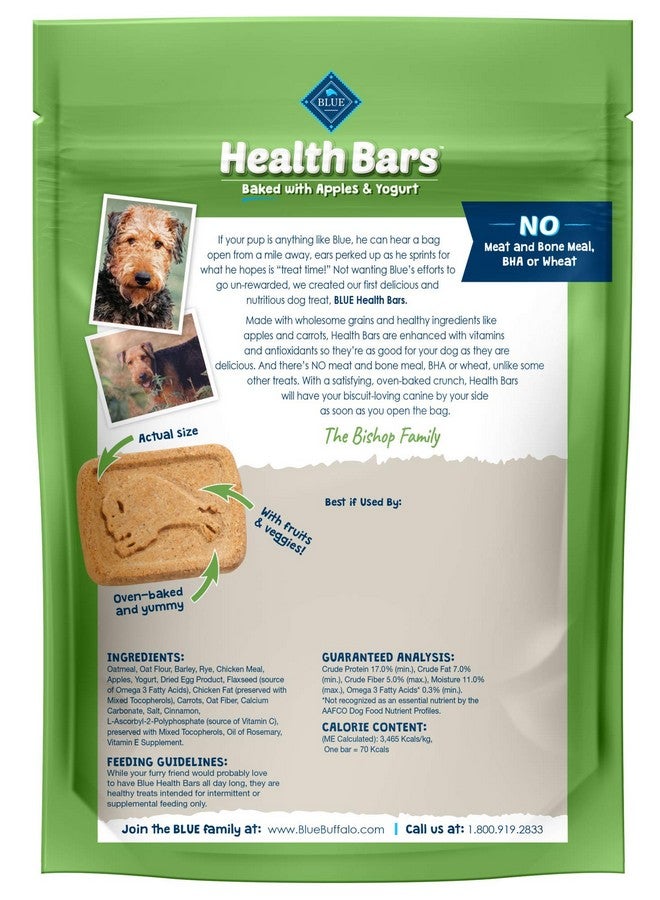 Blue Buffalo Health Bars For Dogs, Apple Yogurt, 16 Ounce - Image 5