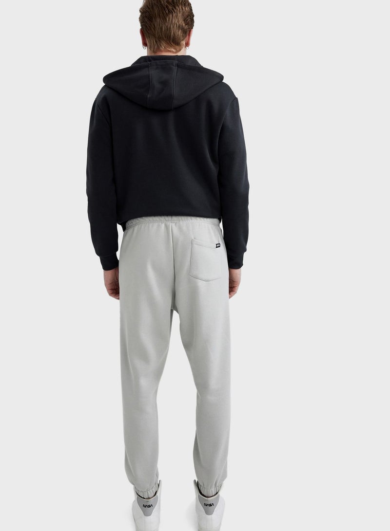 DeFacto Drawstring Cuffed Sweatpants - Image 4