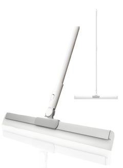 XiuWoo Magic Broom, Household Silicone Wiper Floor Squeegee with 180° Rotating Head Non-Stick Hair Sweeping Tool Adjustable Floor Scraping Sweeper for Bathroom, Window, Kitchen, Tile Floor Cleaning  - Image 1