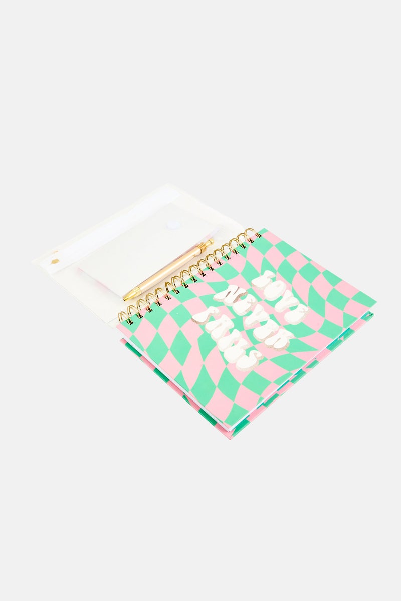 Paperbuzz مجموعة دفتر ملاحظات سميك مكونة من 4 قطع، 316 صفحة، متعددة الألوان - Image 3