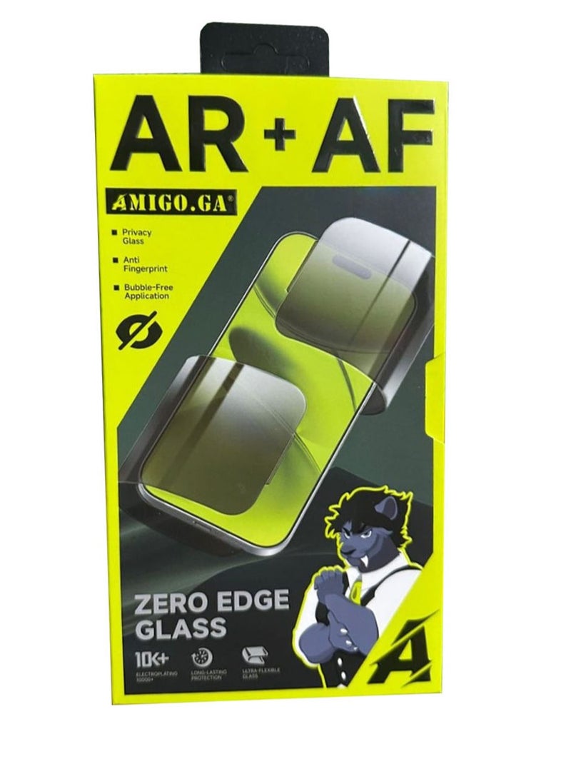 Amigo.Ga Privacy Screen Protector for iPhone 17 Pro Max 6.9-Inch, 9H Hardness Tempered Glass Film [Anti-Scratch] [No Bubbles] Anti-Spy Full Coverage Screen Protector for iPhone 17 Pro Max - Image 2