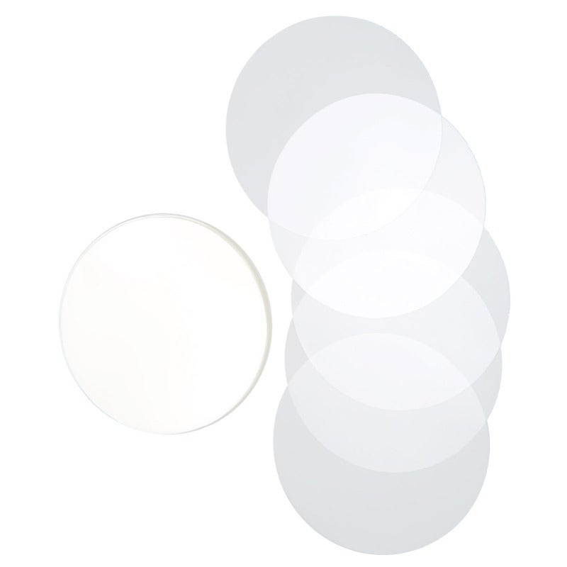 Badge Protective Film 58mm Transparent Premium PVC - 100 Pieces Wide Application for Badge Making DIY Needs - Image 3