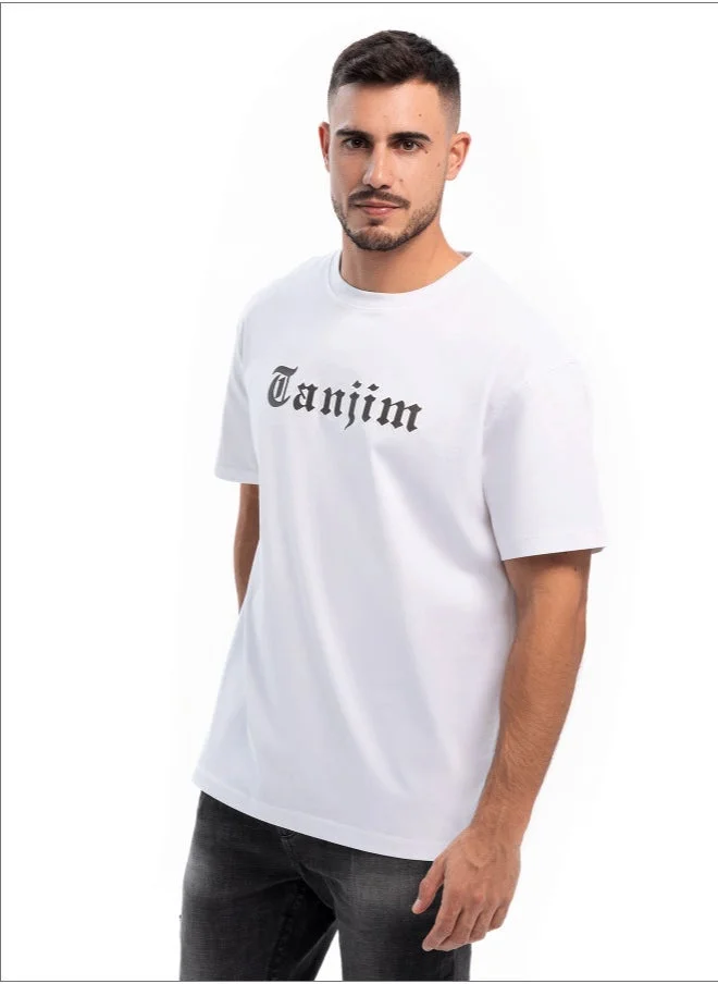 فريق تنجيم TANJIM SQUAD - ELEGANCE T-SHIRT WHITE