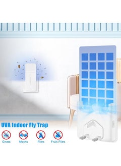 BUPY Replacement Glue Boards Compatible with Plug-in Indoor Insect Trap Mosquito Trap - Refills Glue Cards for Flying Insect Trap MK0015 (Model), Mosquito Killer Glue Pads (5 Pack)  - Image 3