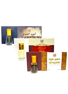 Package of various oud oils