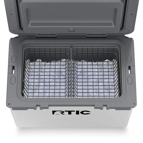 COSPARX 2Pack Cooler Basket for RTIC 52 72 Qt UltraLight Coolers Double Cooler Rack for Double Storage HeavyDuty Wire Organizer Will Not Fit for RTIC 32 Coolers - Image 1
