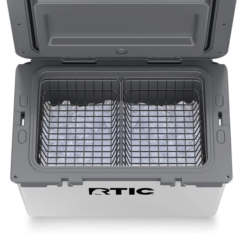 COSPARX 2Pack Cooler Basket for RTIC 52 72 Qt UltraLight Coolers Double Cooler Rack for Double Storage HeavyDuty Wire Organizer Will Not Fit for RTIC 32 Coolers - Image 2