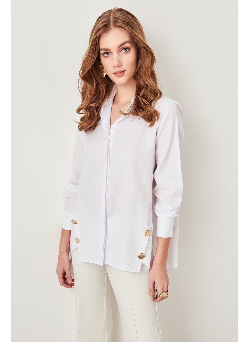 ترينديول Button Detail Shirt  - Image 1
