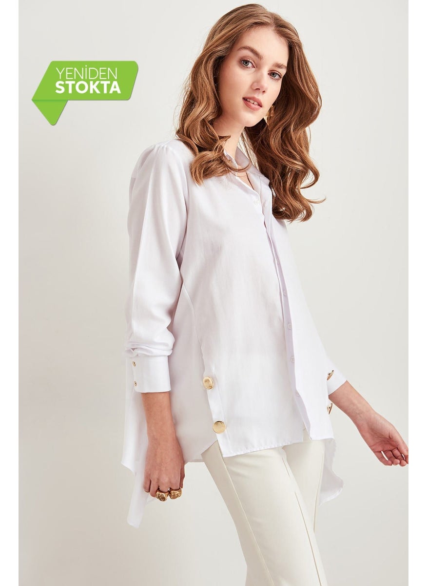 ترينديول Button Detail Shirt  - Image 3