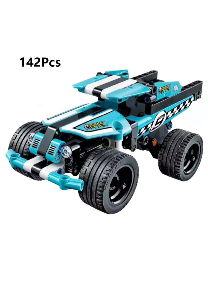 Loquat Educational Toys And Small Particle Assembly Building Blocks Car Model Assembly Toys(Stunt Truck 142Pcs) - Image 2