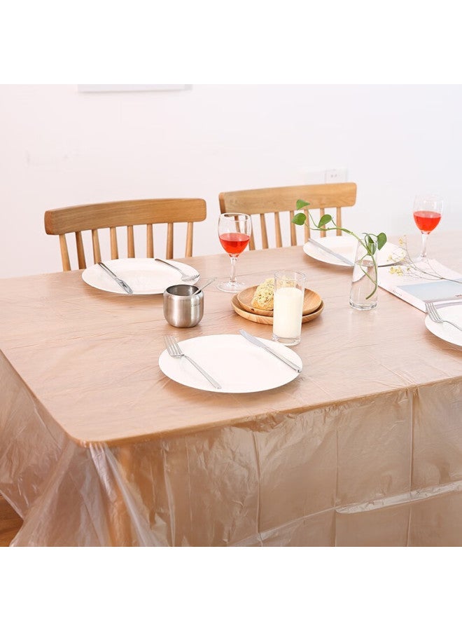 Temeiju Disposable Tablecloth, Thickened, Waterproof And Oil-proof, Perforated Table Cover, Extended Square Shape, 200*200cm, 20 Pieces - Image 5