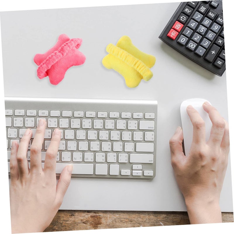 Stobok 12 Pcs Ergonomic Mouse Wrist Support Cushions Assorted Color for Pain Relief Office Gaming - Image 3
