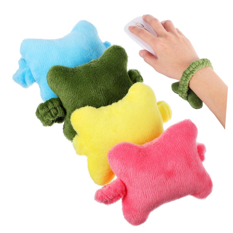 Stobok 12 Pcs Ergonomic Mouse Wrist Support Cushions Assorted Color for Pain Relief Office Gaming - Image 2