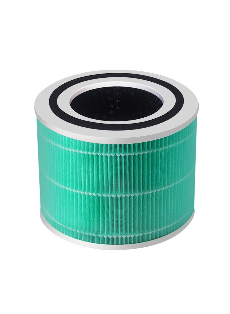 Y&D فلتر تنقية الهواء البديل متوافق مع فلتر تنقية الهواء Levoit Core 300 مع فلتر كربون نشط عالي الكفاءة أخضر - Image 1
