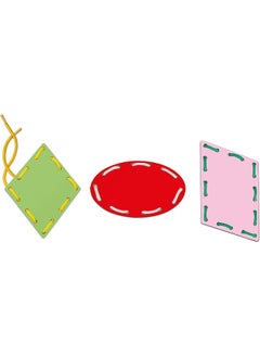 Clementoni Clementoni Montessori - Shapes and Laces Educational Toy- For Age 3 Years+ Years Old  - Image 2