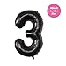 100% LIKED 100 LIKED 40 Black ThreeBlack White Smiley Face Latex Checkered Foil for Birthday Decorations Smiley Face Party Deco Baby Shower3rd Birthday Party Supplies - Image 4