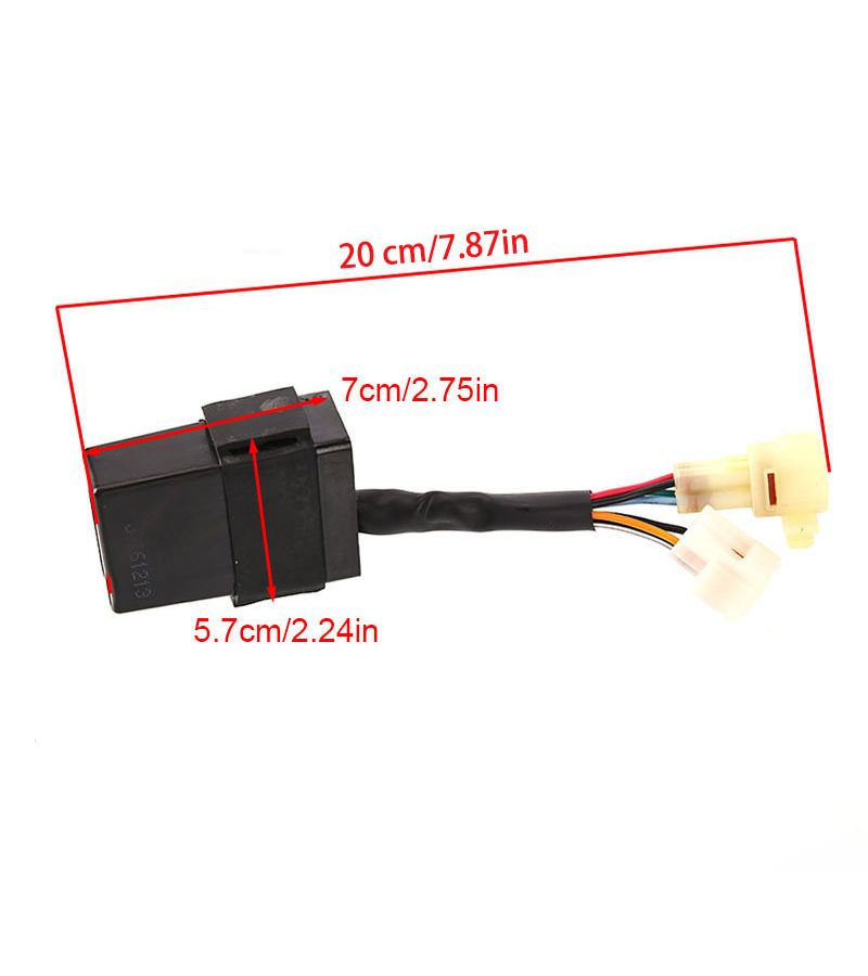 Motorcycle Igniter CDI Box 7 Wire For JS250 LD250 250CC ATV Quad Engine Parts Igniter A - Image 2