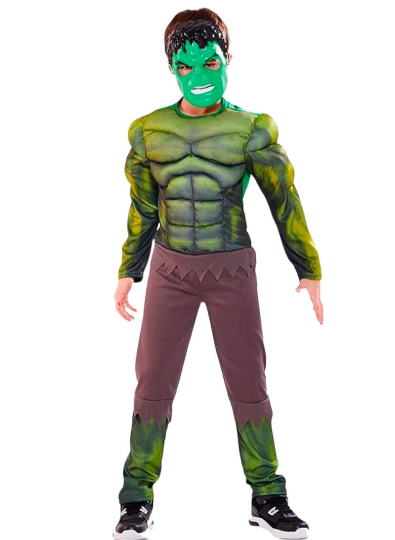 Toy Box Comfortable Superhero Hulk Costume Dress For kids Small-3 to 4 Years Old - Image 2