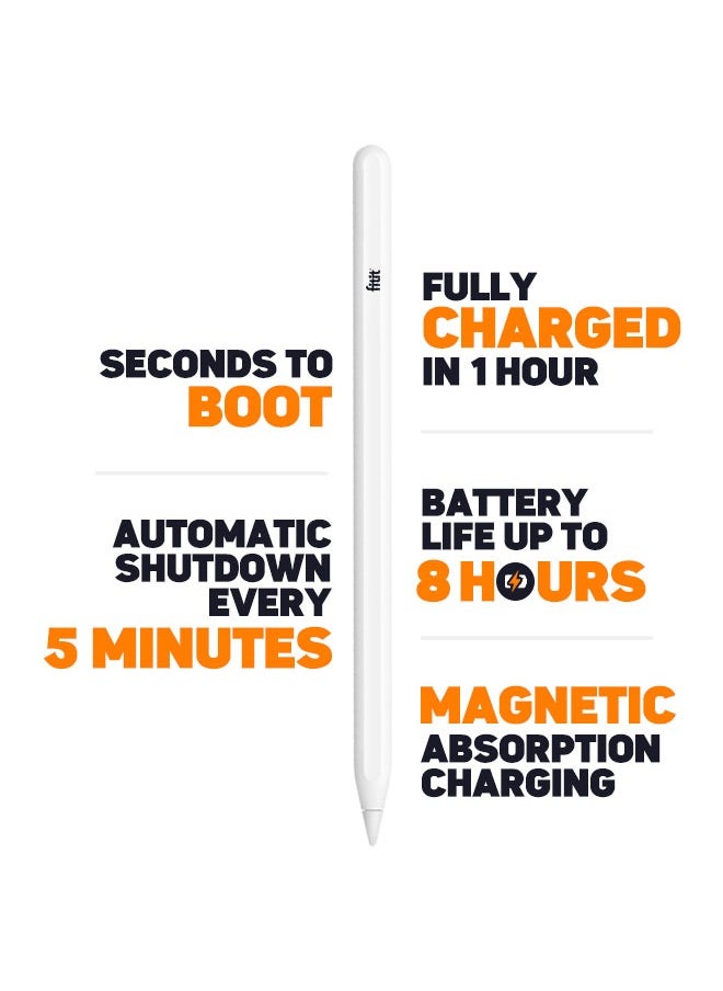 FITIT قلم Fitit Smart Stylus للإبداع الرقمي السلس، متوافق مع أجهزة iPad.  - Image 2