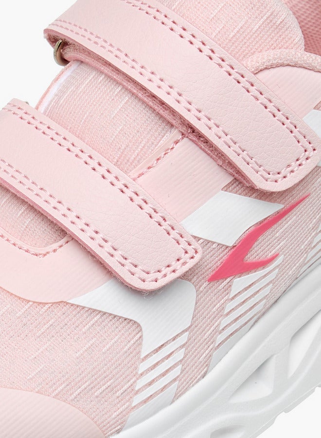 Dash Panelled Sports Shoes with Hook and Loop Closure - Image 4