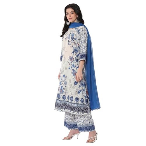 Biba Women's Off White Cotton A-line Suit Set - Image 2