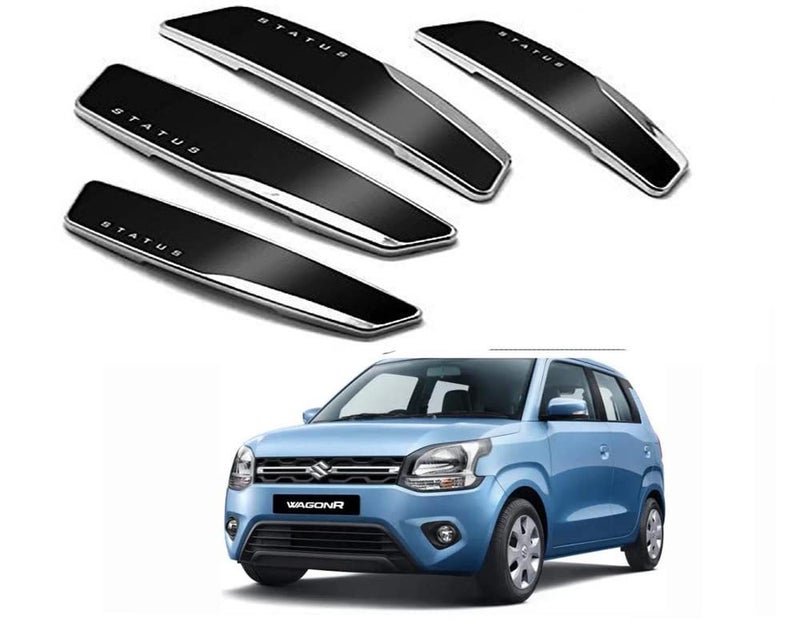 Auto E-Shopping Status Car Door Guard Edge Protector Black Color for WagonR Set of 4 Pieces - Image 5