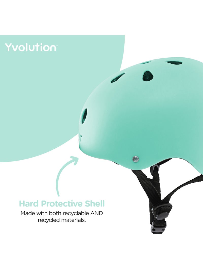 Yvolution Yvolution Helmet Small - Green  - Image 3