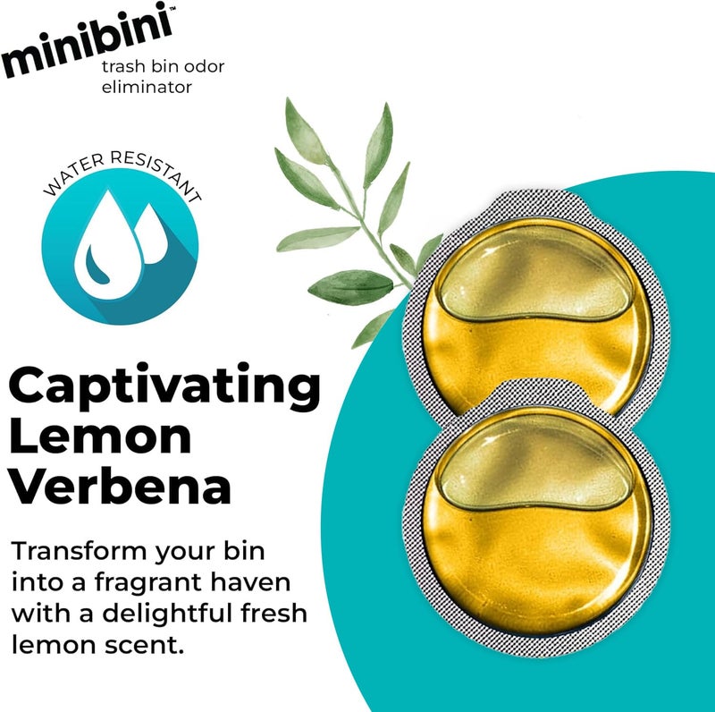 Flint MiniBini Odor Eliminating Device, 30 Day Kitchen, Bathroom, and Garbage Can Deodorizer with Fresh Lemon Scent - Image 5