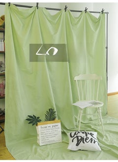 Generic Premium Photography Backdrops INS Style in Black and WhiteApple green 4x 2.4 meters suitable for shooting large scenes to send 4 non-trace nail clips Apple green 4x 2.4 meters suitable for shooting large scenes to send 4 non-trace nail clips 