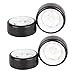 BQLZR 5 Spoke White Wheel Rim Tyre Tires WhiteBlack for RC 110 Drift Car On Road Car Pack Of 4 - Image 3