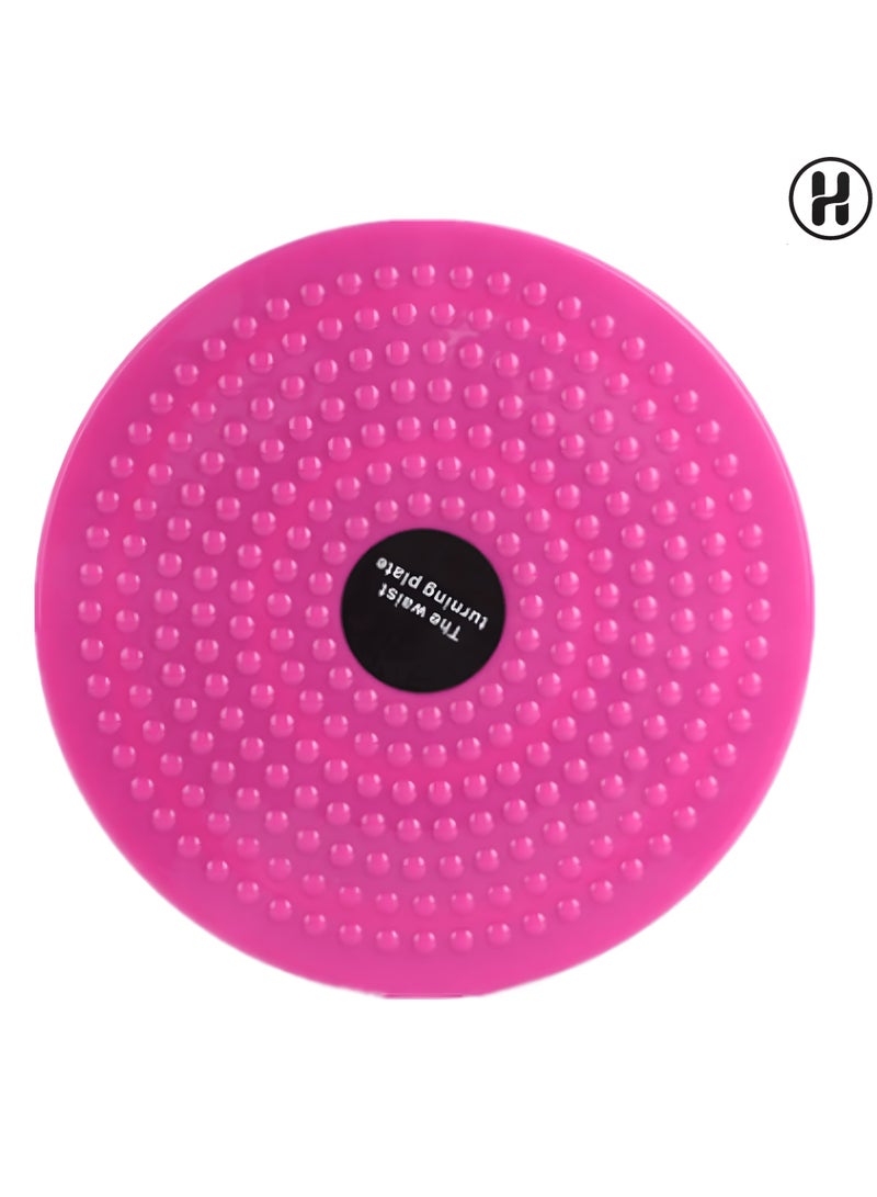 H Pro Waist Twister Pink | Fitness Balance Disc for Core Strength Slimming and Home Workout - Image 2