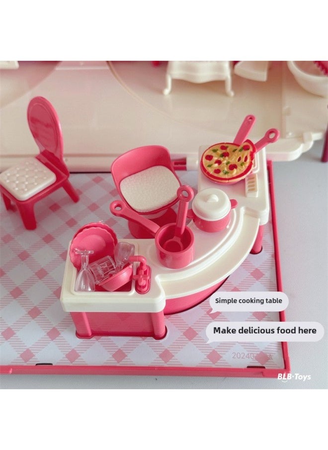 null - Koala Diary Fashion Storage Deformation RV Bus School Bus Koala Doll DIY Play House Suit-color:Koala Storage Bus (with 1 Doll): B&b-Specifications:Color Box Size: 32*16.3*24CM - Image 1