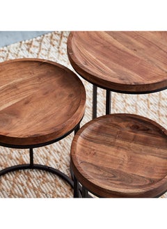 Home Box 3 Piece Soho Nesting Table Set 40 x 50 x 40 cm  - Image 4