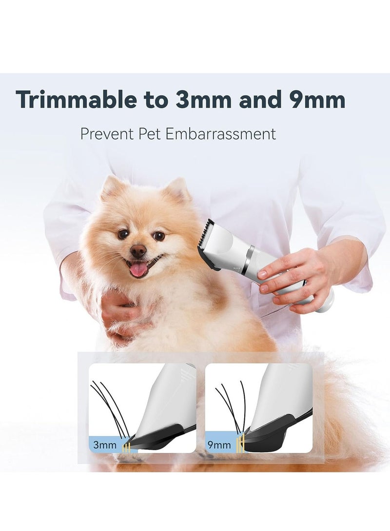 Arabest Dog Clippers for Grooming Pet Clipper Usb Rechargeable LED Multi-blade Dog Groomer Pet Shaver - Image 2