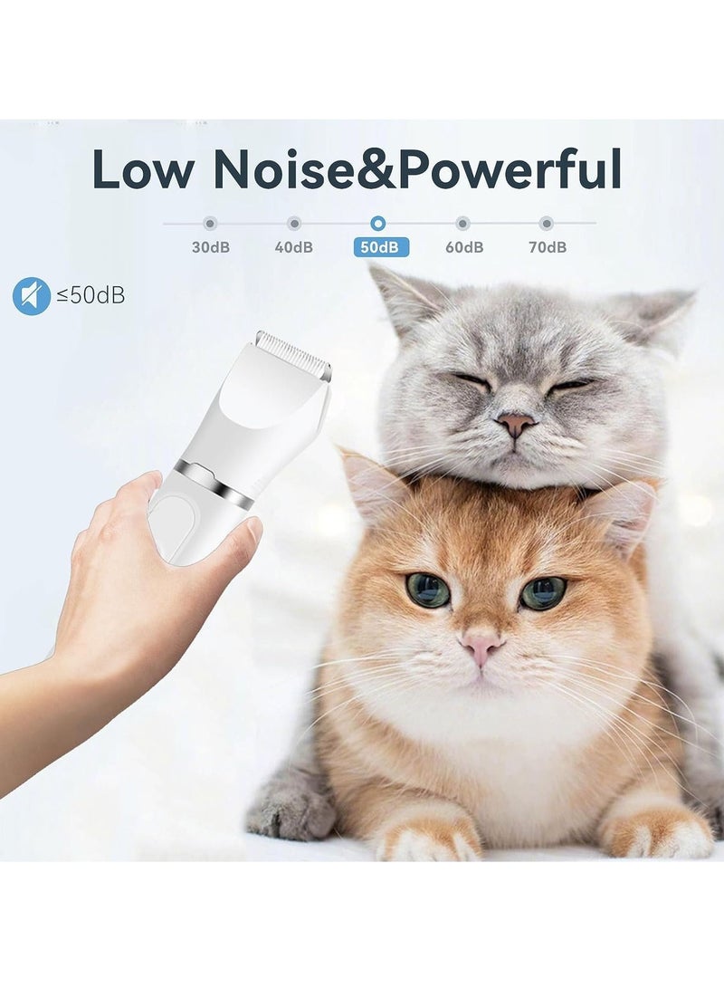 Arabest Dog Clippers for Grooming Pet Clipper Usb Rechargeable LED Multi-blade Dog Groomer Pet Shaver - Image 3