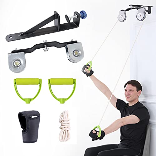Mediss Shoulder Arm Pulley System Set - Over Door Rehab Stretching Exerciser for Home Physical Therapy, Frozen Shoulder Recovery Rotator Pulley Strengthener - Image 1
