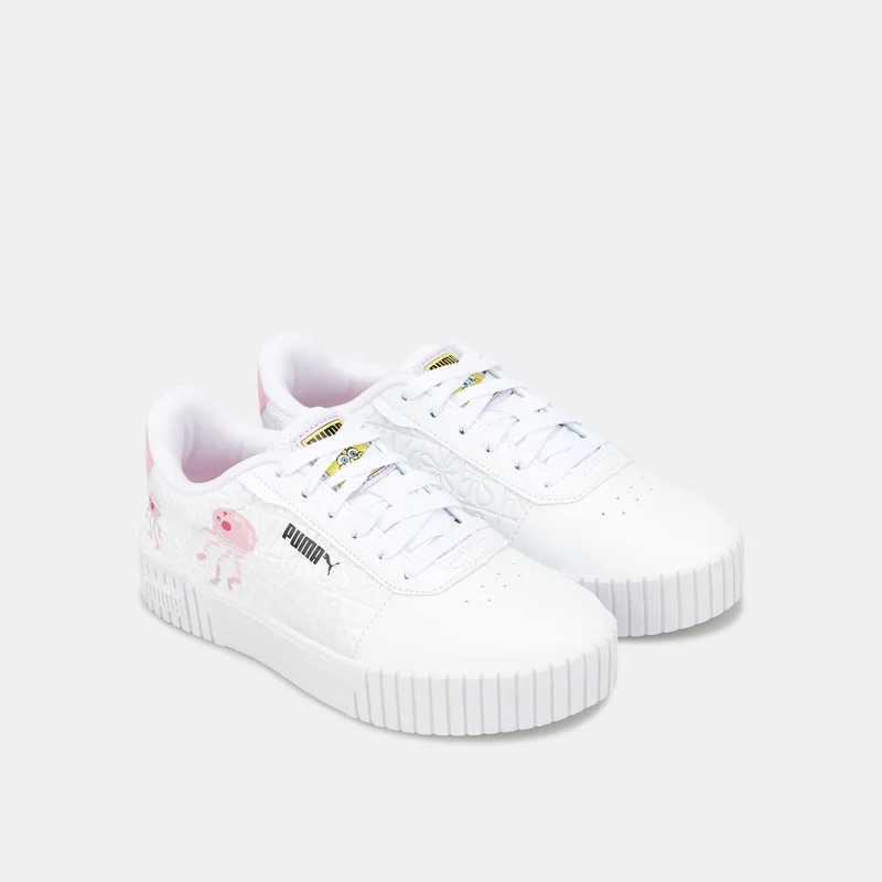 PUMA Kids' Carina 2.0 Spongebob Jr. Shoe