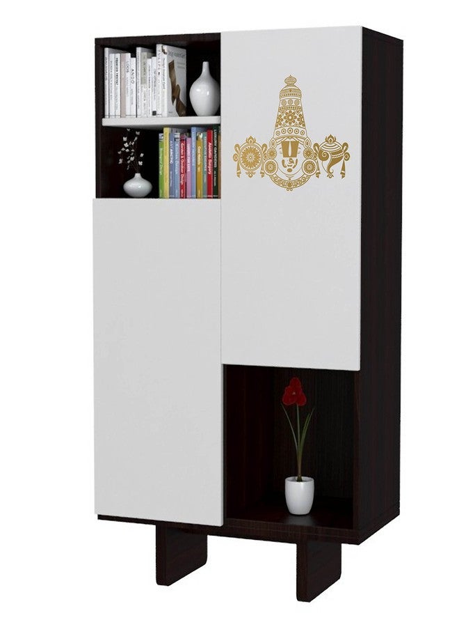 WallDesign ملصق WallDesign Tirupati Balaji لمدخل الباب، لون ذهبي (صغير) - ارتفاع 11 بوصة × عرض 13 بوصة - Image 2