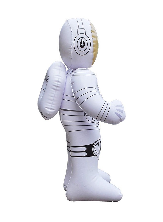 جيت كرييشنز ديكورات وألعاب قابلة للنفخ من Jet Creations مستوحاة من علم الفلك واستكشاف الفضاء، تتضمن كوكب الأرض والقمر ورائد الفضاء ومركبة الفضاء والصواريخ والمزيد (رجل الفضاء ومركبة الفضاء) - Image 3