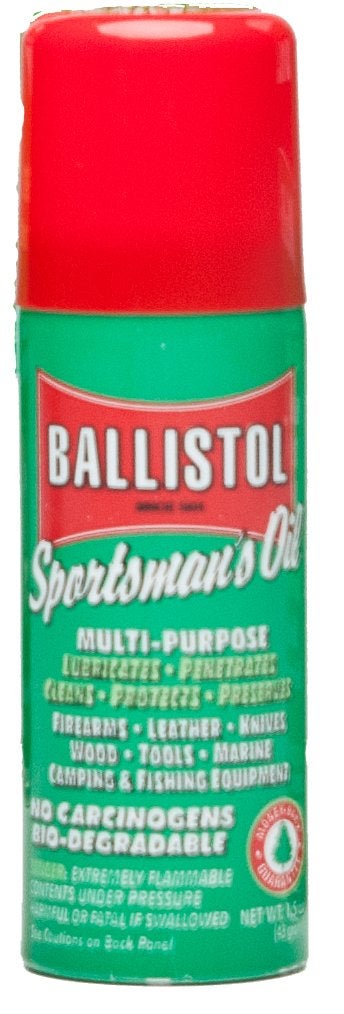 Ballistol Multi-Purpose Travel Size Non-CFC Aerosol Can Lubricant Cleaner Protectant 1.5 oz, Single