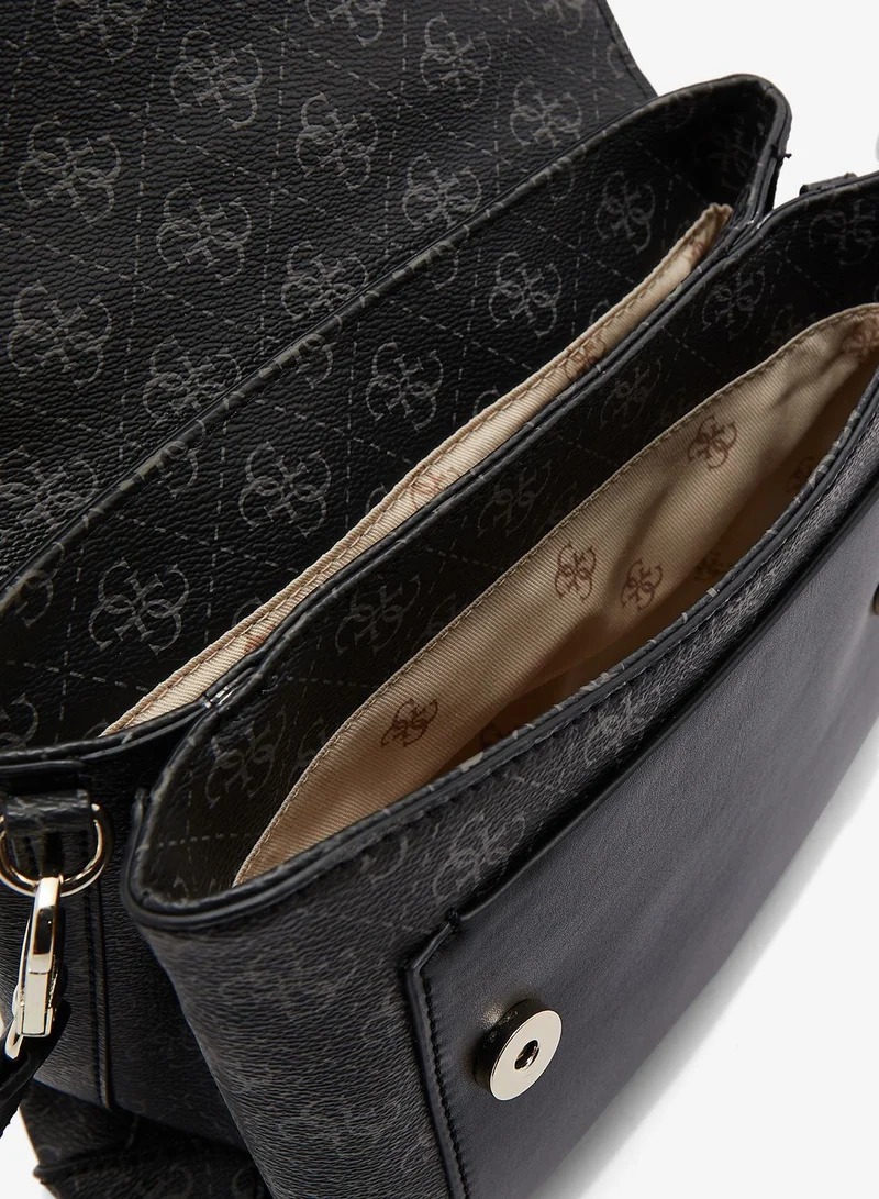 GUESS Tyren Top Handle Flap Satchel